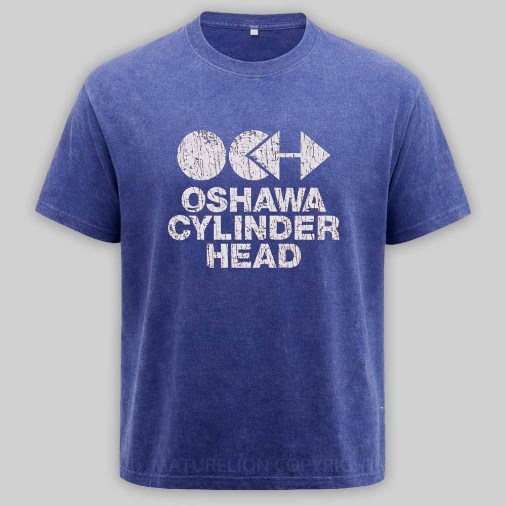Maturelion Oshawa Cylinder Head 1966 Washed T-shirt