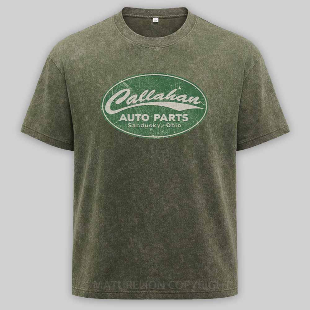 Maturelion Classic callahan auto parts Washed T-shirt