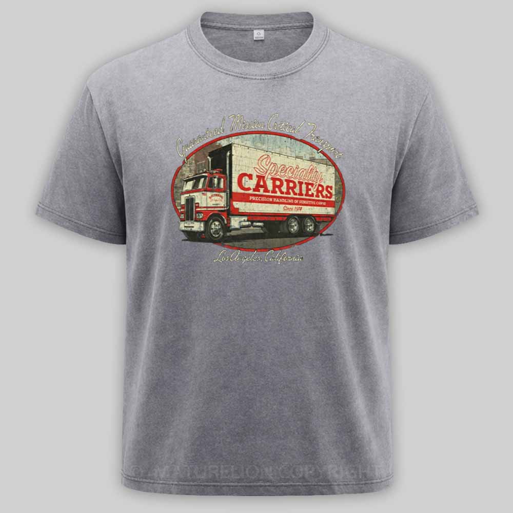 MaturelionSpecialty Carriers Los Angeles 1974 Washed T-shirt