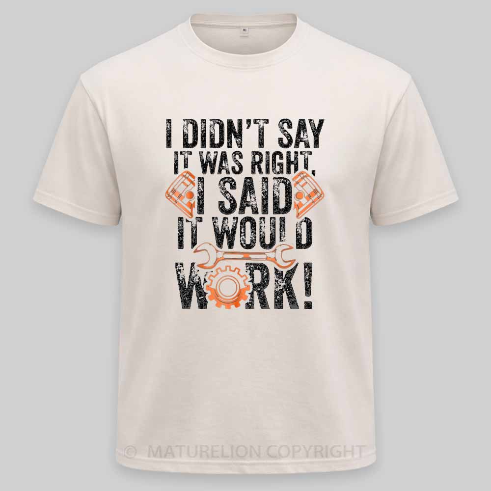 Maturelion Diesel Mechanic For Men With Saying Gift for MechanicsWashed T-shirt