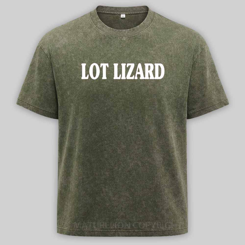 Maturelion Lot Lizard Washed T-shirt