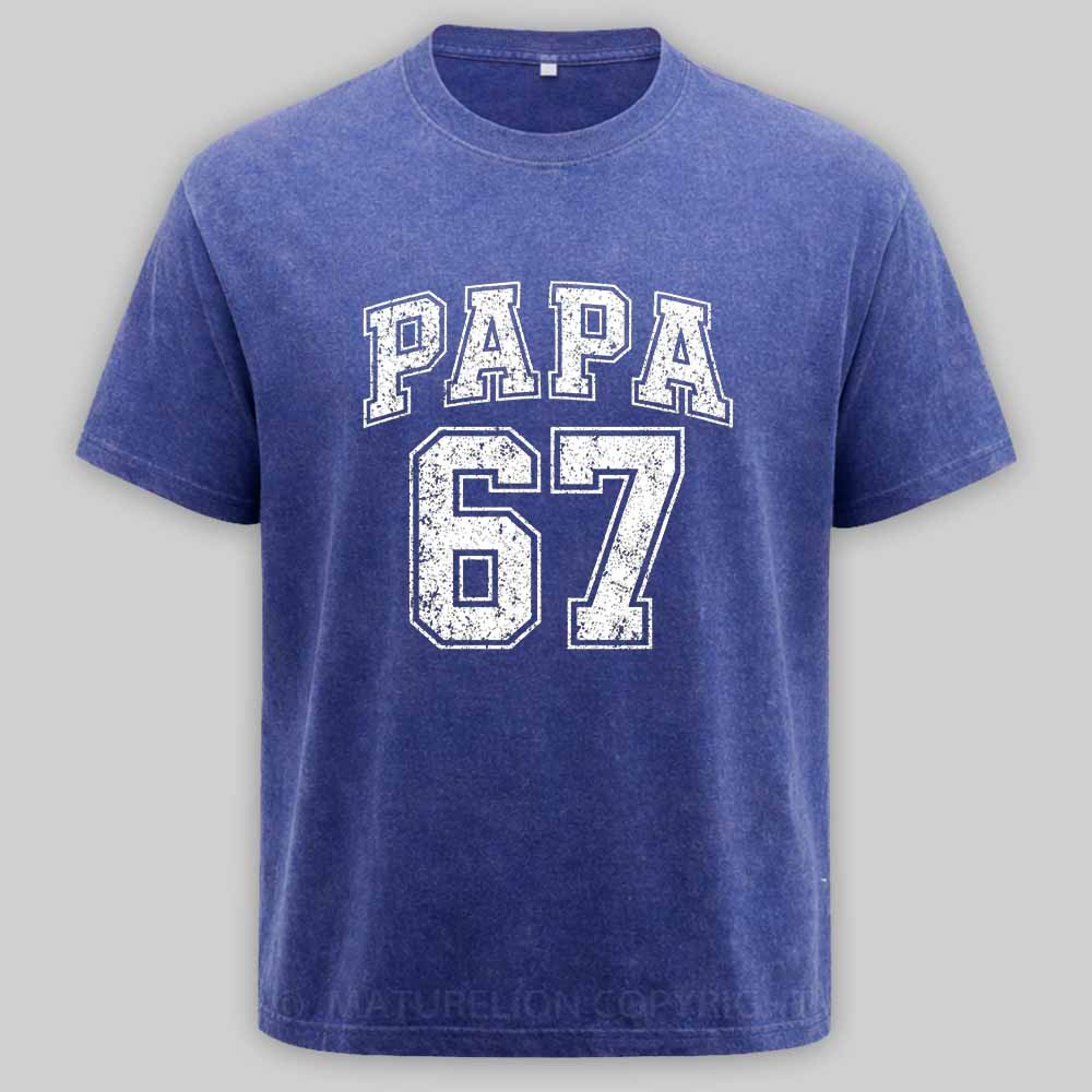 Maturelion Papa 67 Washed T-shirt