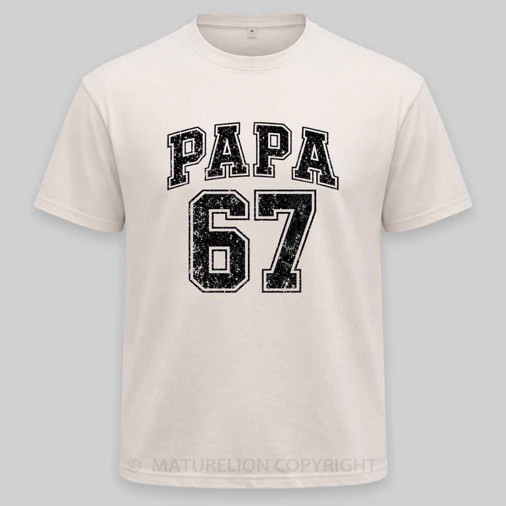 Maturelion Papa 67 Washed T-shirt