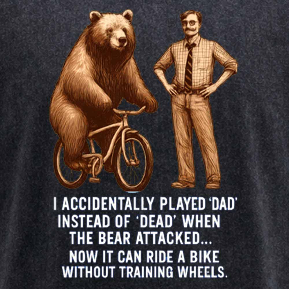 Maturelion Played Dad Instead of Dead Washed T-shirt