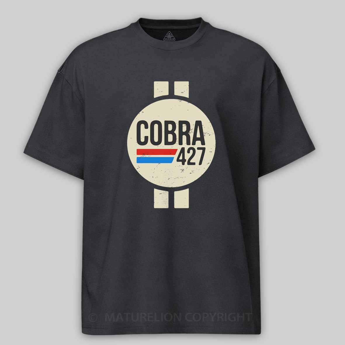 Maturelion Cobra 427 Retro Logo Cotton T-shirt