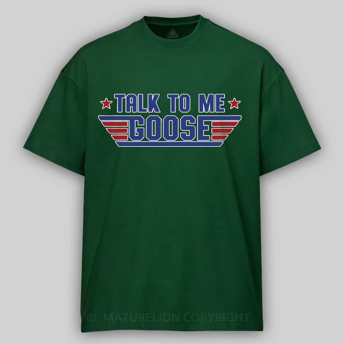 Maturelion Talk To Me, Goose  Cotton T-shirt