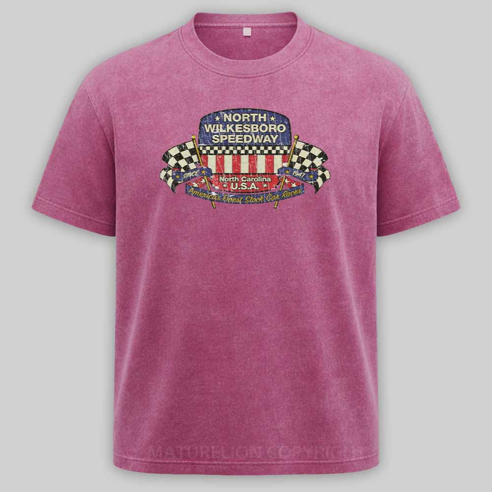 Maturelion North Wilkesboro Speedway 1947 Washed T-shirt