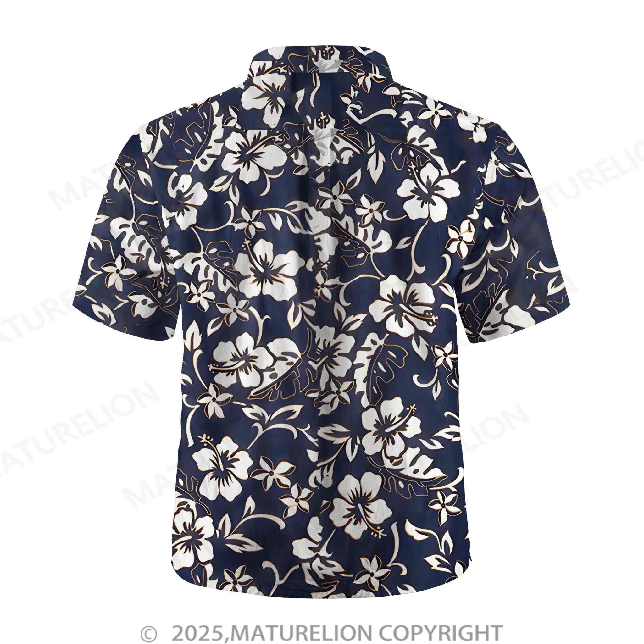 Classic Hibiscus Hawaiian Shirt