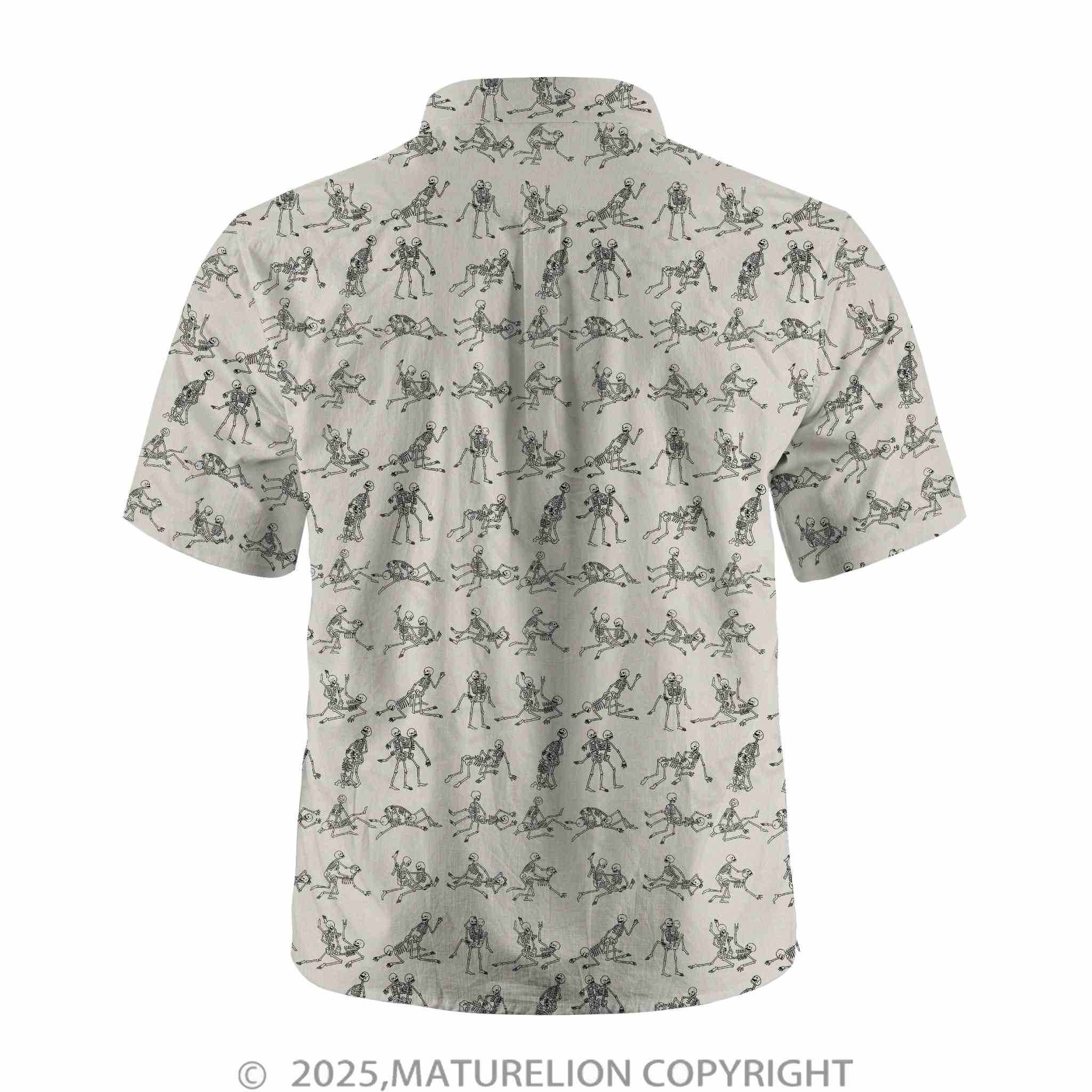 Maturelion Men's Button Pocket Shirt Tropical Nights Hotter Than the Sun Hawaiian Shirt