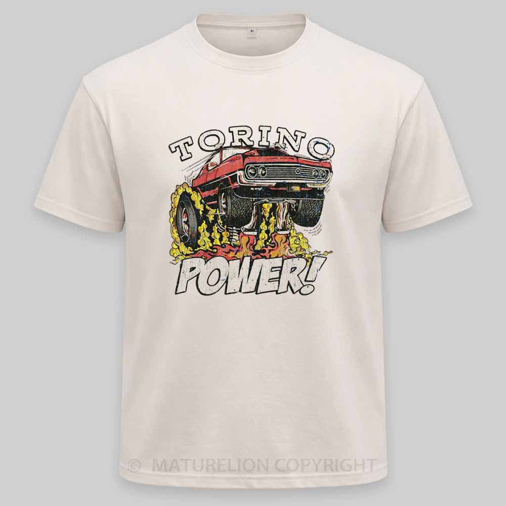 Maturelion Torino Power 1970 Washed T-shirt