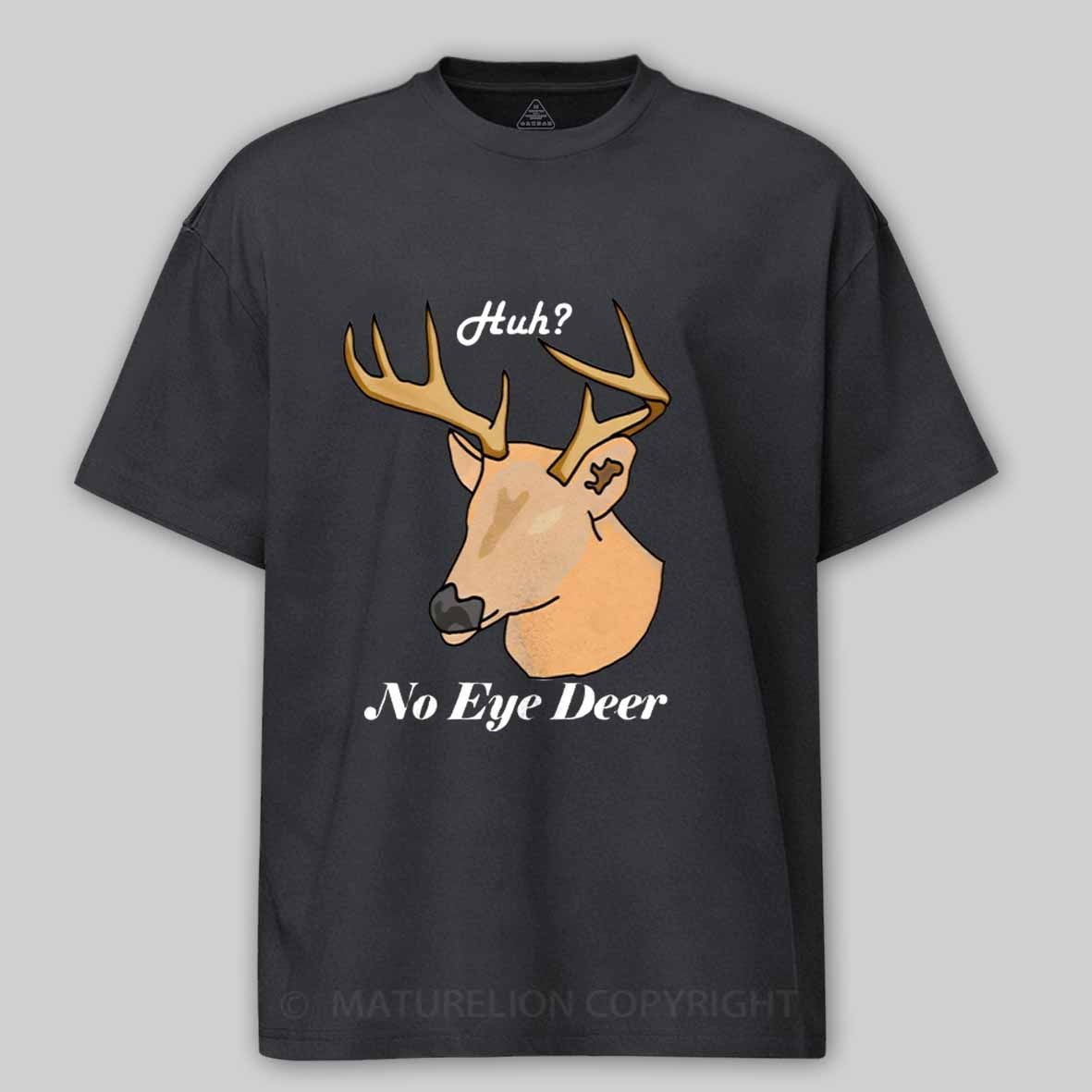 Maturelion No Eye Deer Cotton T-shirt