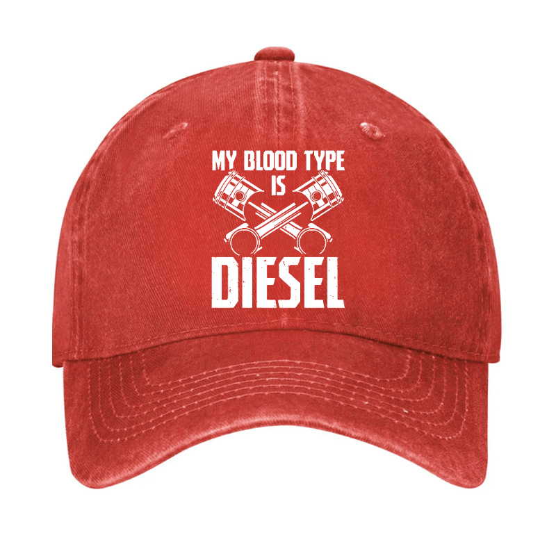 My Blood Type Is Diesel Posters Cap-Maturelion