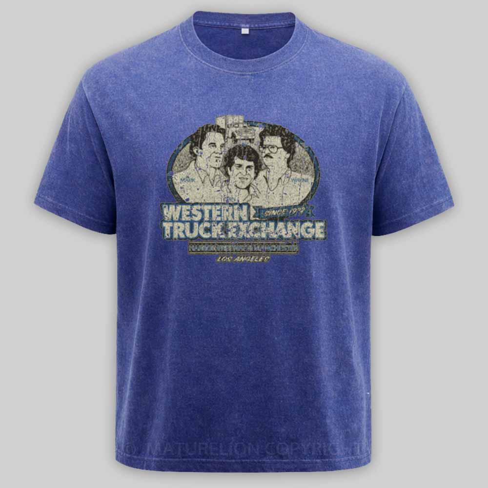 Maturelion Western Truck Exchange Washed T-shirt