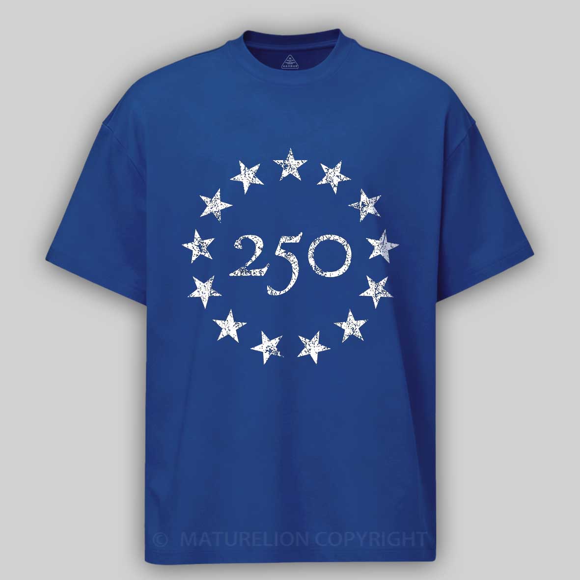 Maturelion Star America 250 Anniversary Cotton T-shirt 