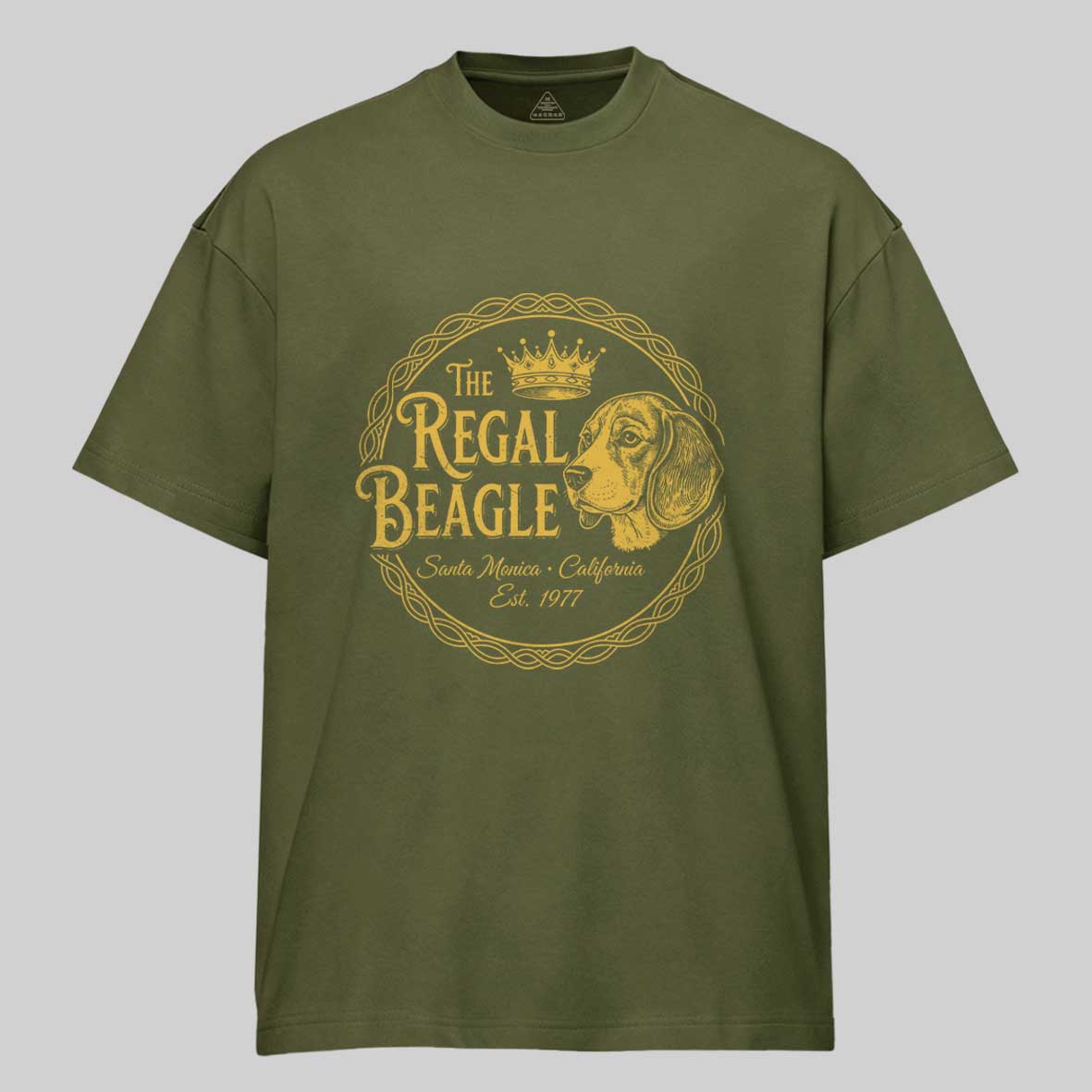 Maturelion Regal Beagle Lounge 1977 Worn Cotton T-shirt