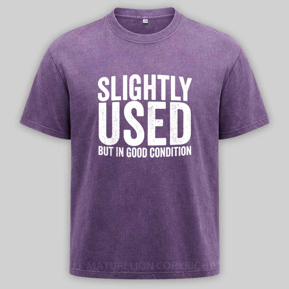 Maturelion Slightly Used But In Good Condition Washed T-shirt