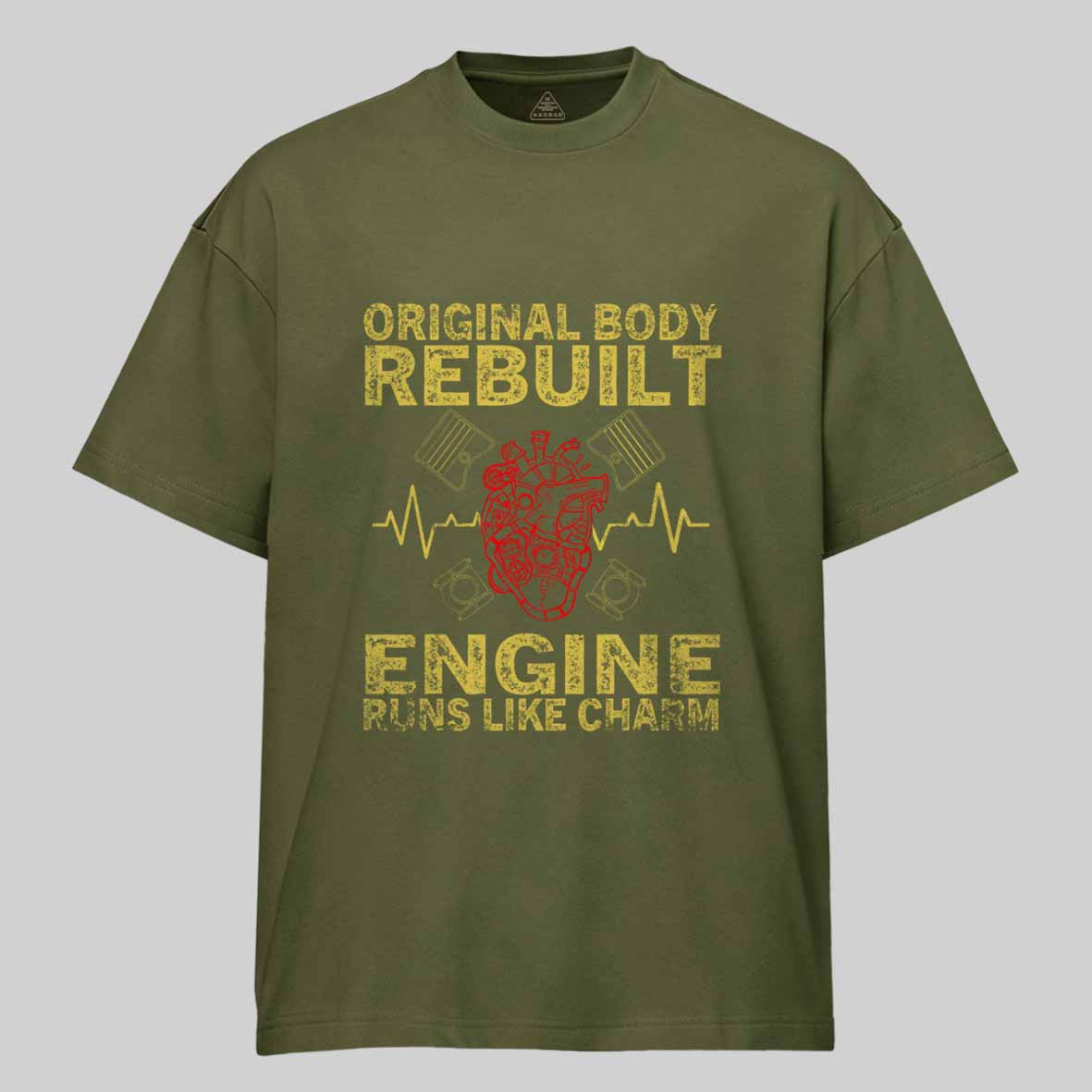 Maturelion Original Body Rebuilt Engine Runs Like A Charm Transplant Cotton T-shirt