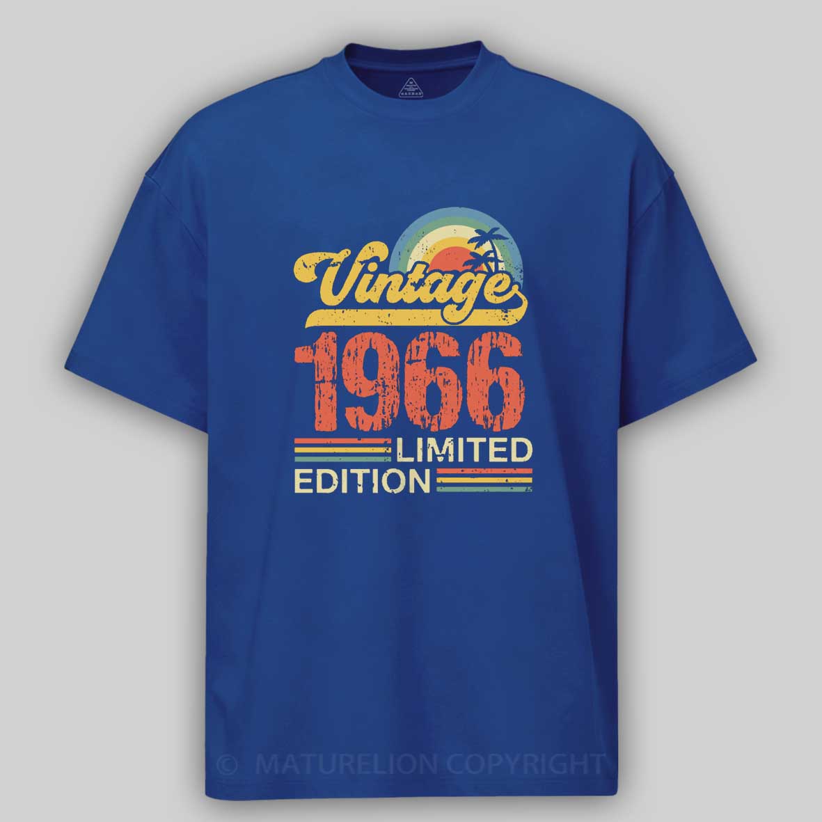 Maturelion Retro Vintage 1966 Limited Edition Cotton T-shirt
