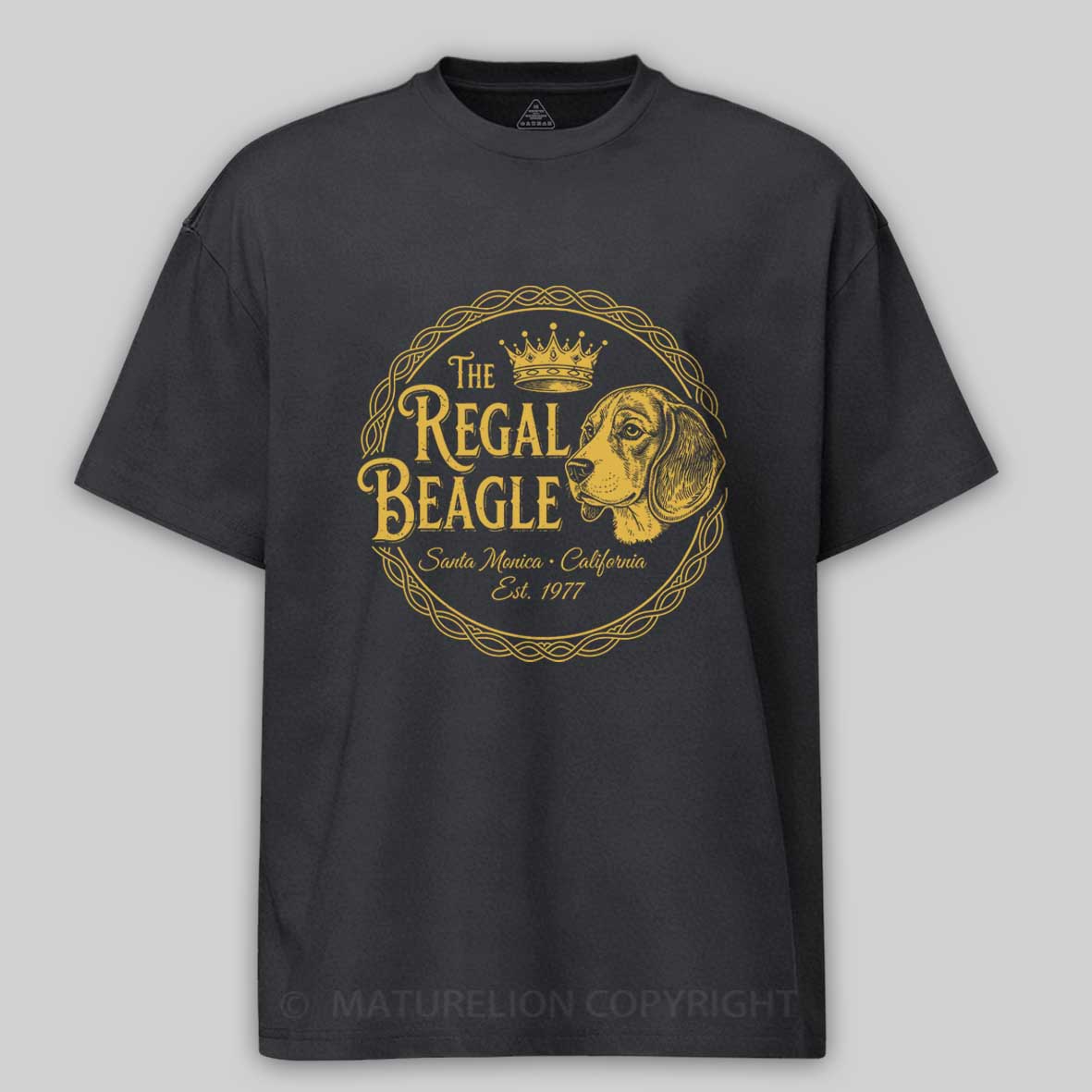 Maturelion Regal Beagle Lounge 1977 Worn Cotton T-shirt