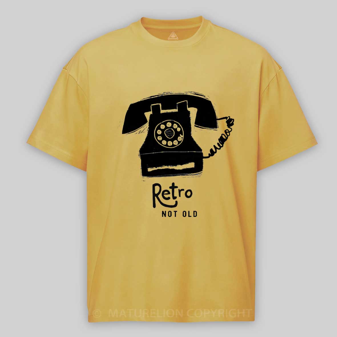 Maturelion Retro, Not Old Cotton T-shirt