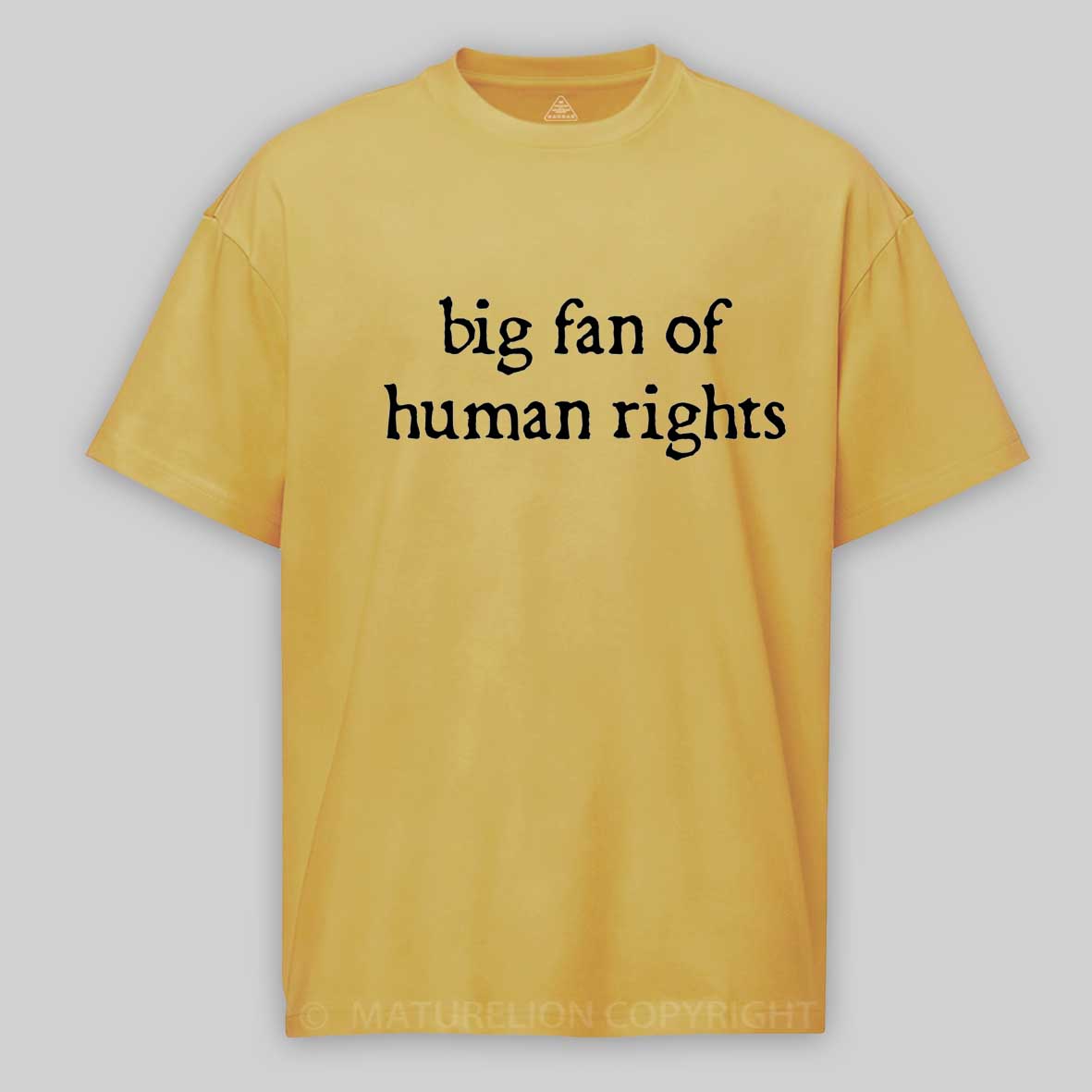 Maturelion Human Rights Cotton T-shirt