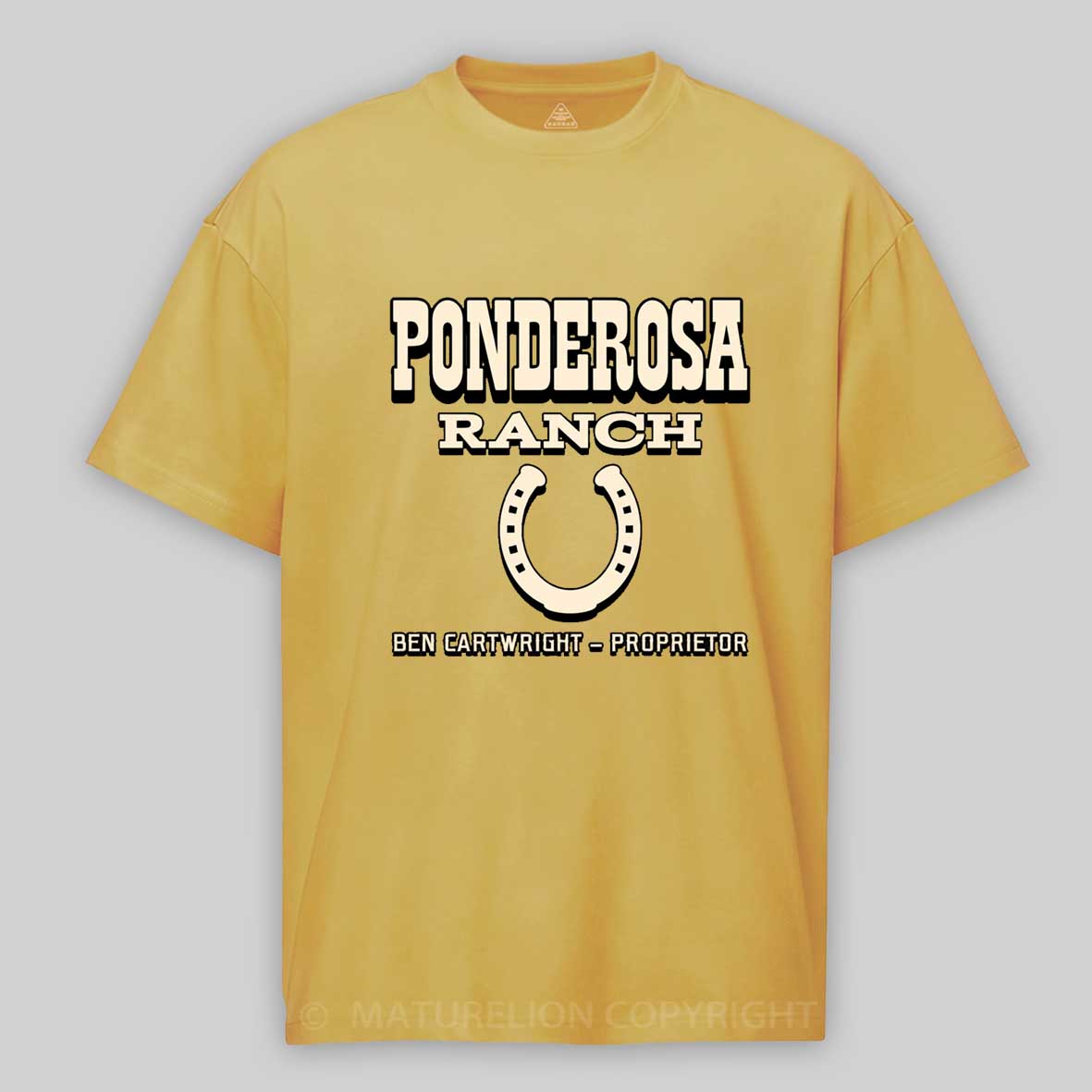 Maturelion Ponderosa Ranch Funny Movie T-shirt