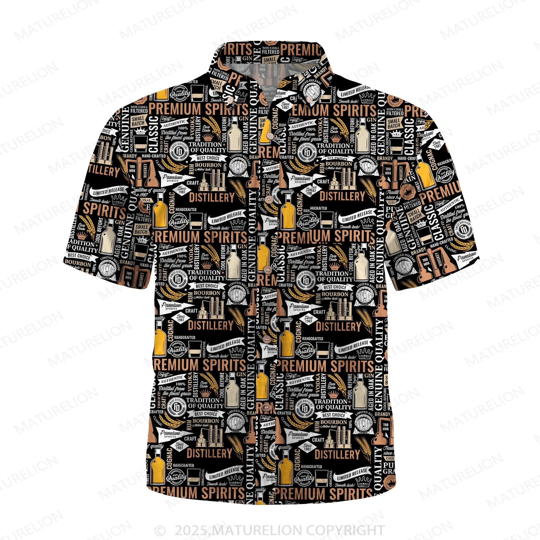 Maturelion Floral Bliss Button Up Shirt