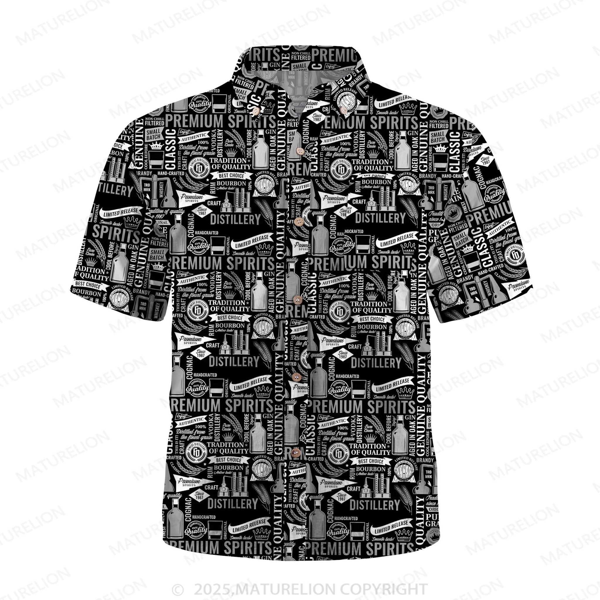 Maturelion Floral Bliss Button Up Shirt