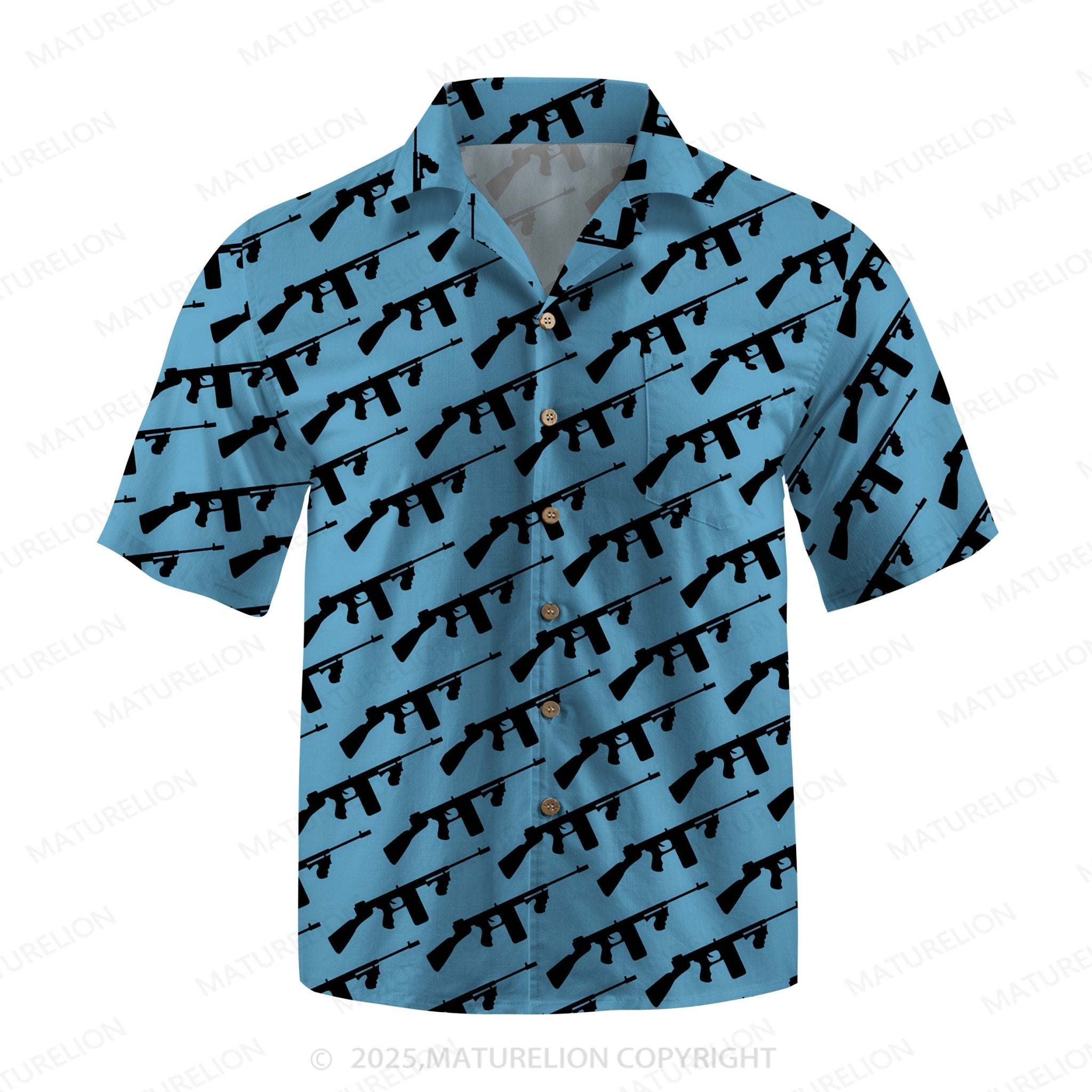 Maturelion Aloha Spirit Button Up Shirt