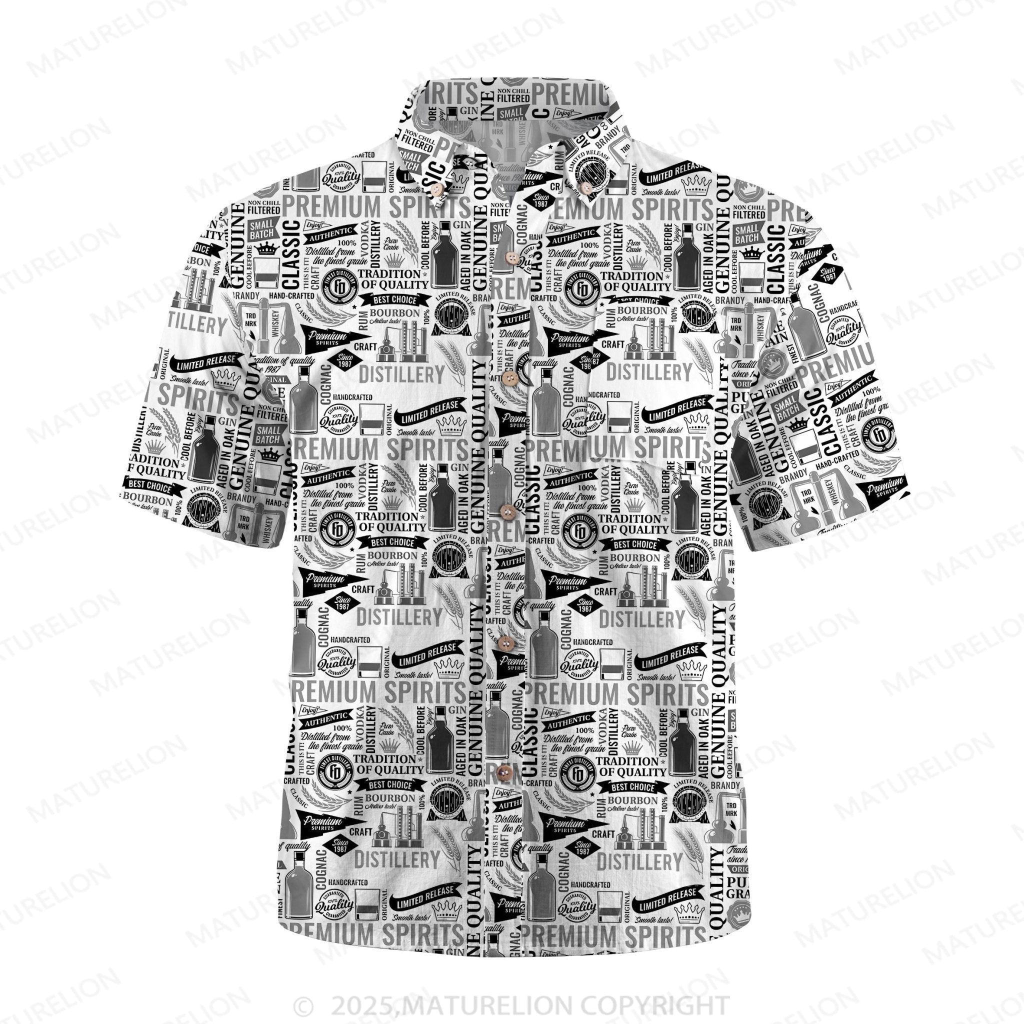 Maturelion Floral Bliss Button Up Shirt