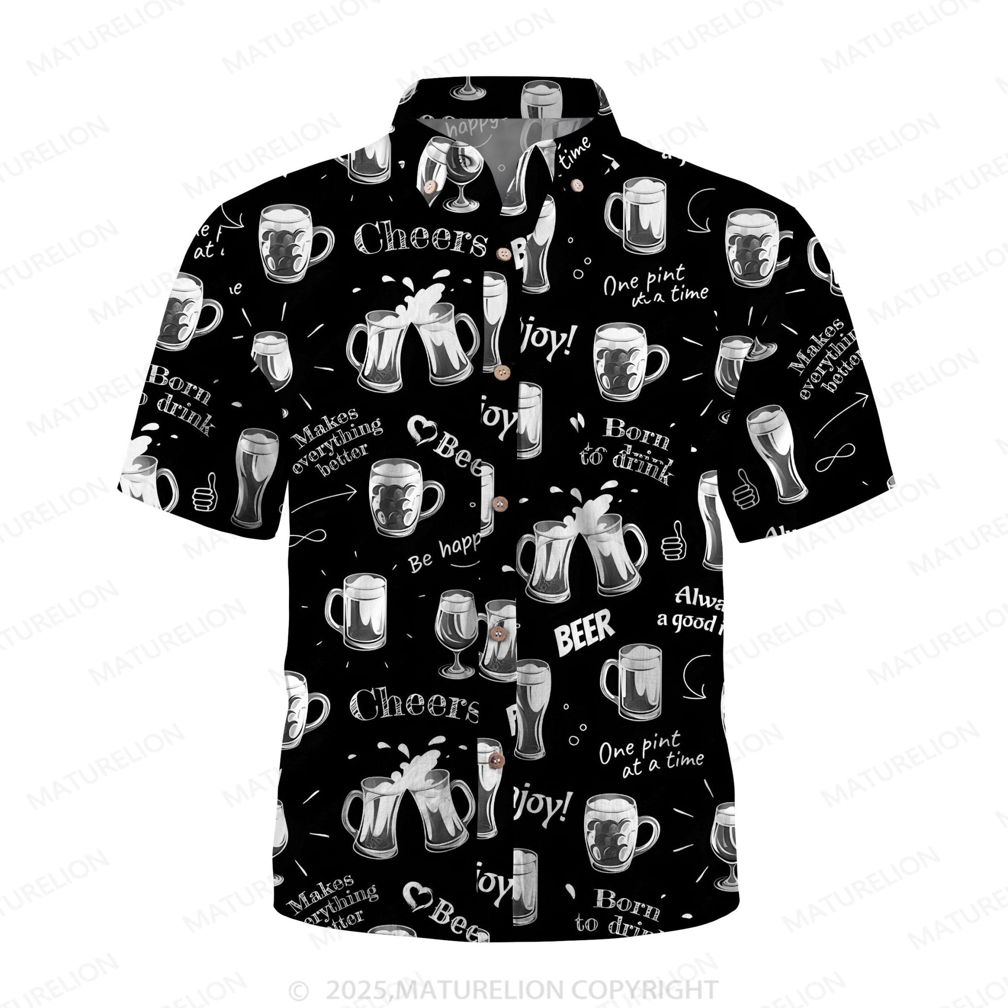 Maturelion Cool Tropics Button Up Shirt