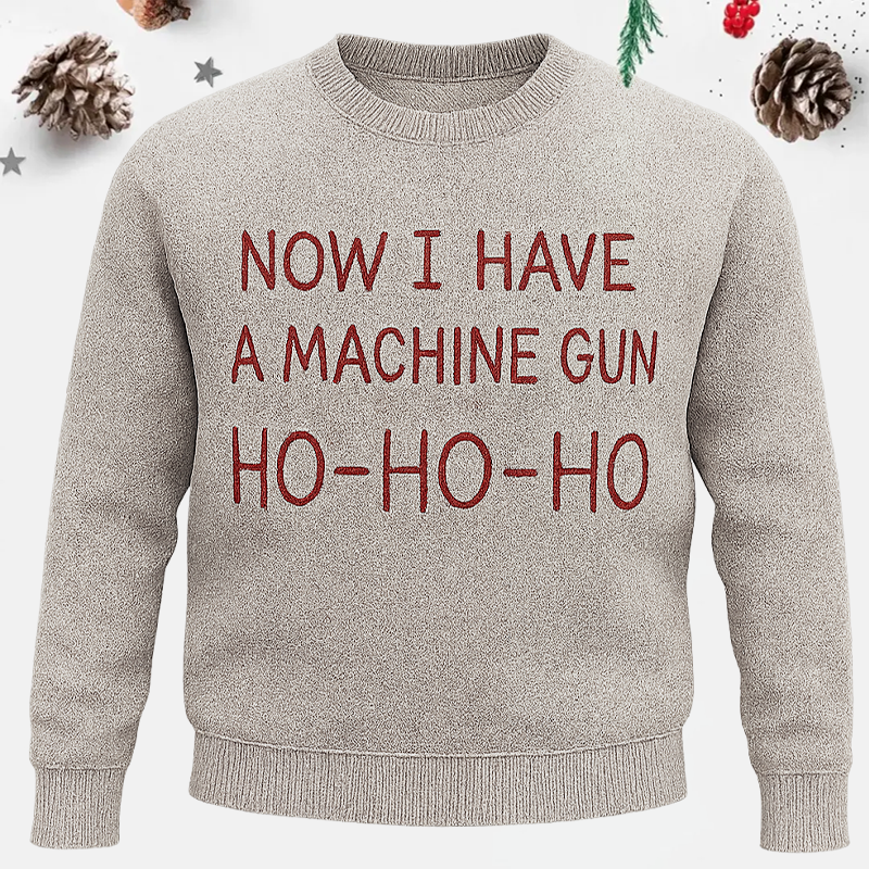 Maturelion Festive Goose on the Loose Ugly Sweater