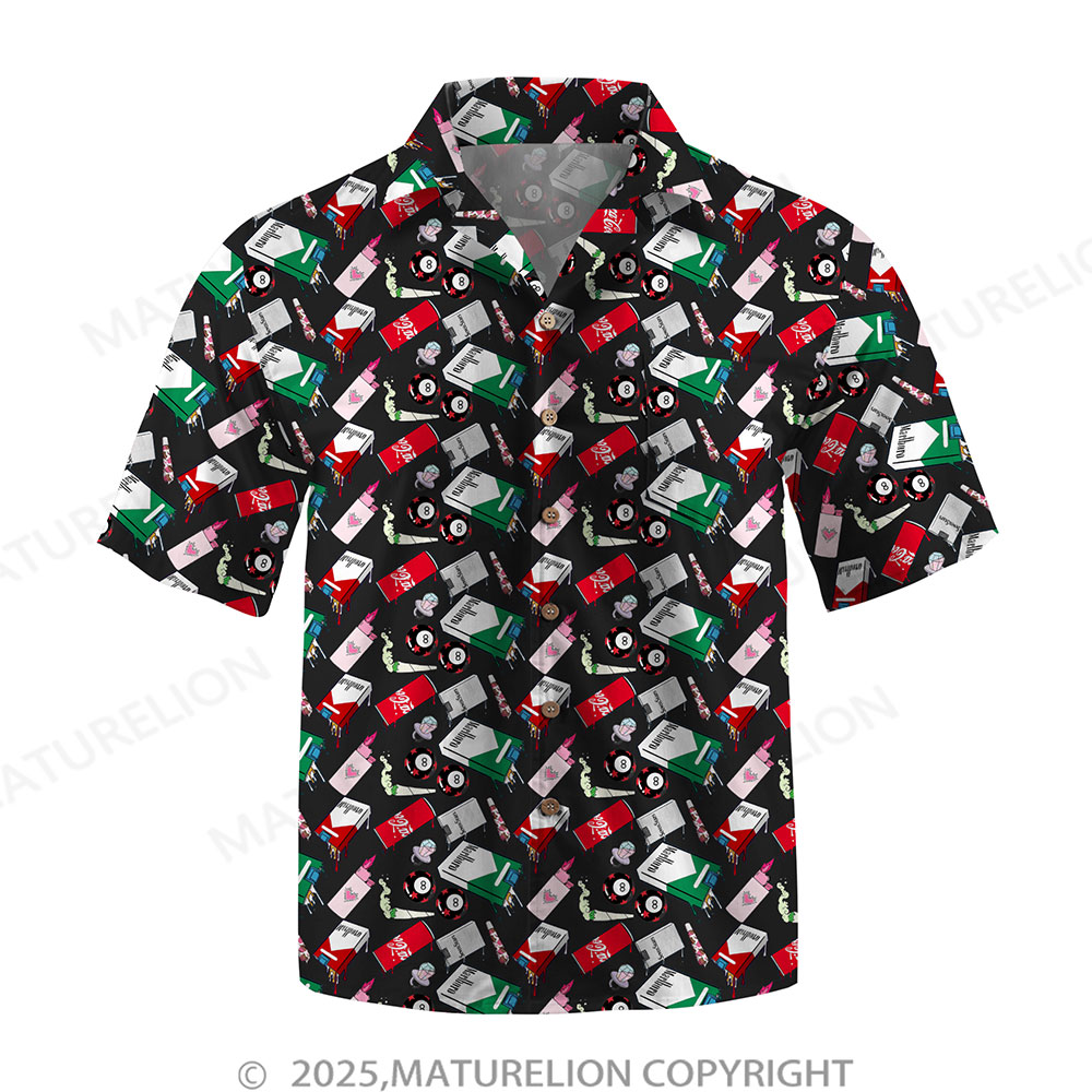 Maturelion Men's Hawaiian Shirt Jungle Vibes Hawaiian Shirt-Maturelion