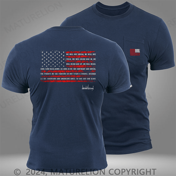 Maturelion Nation Proclamation Pocket T-Shirt
