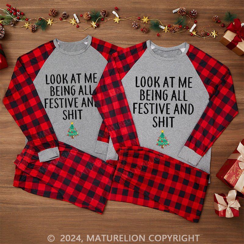 Maturelion Look At Me Being All Festive And Shit Pyjamas
