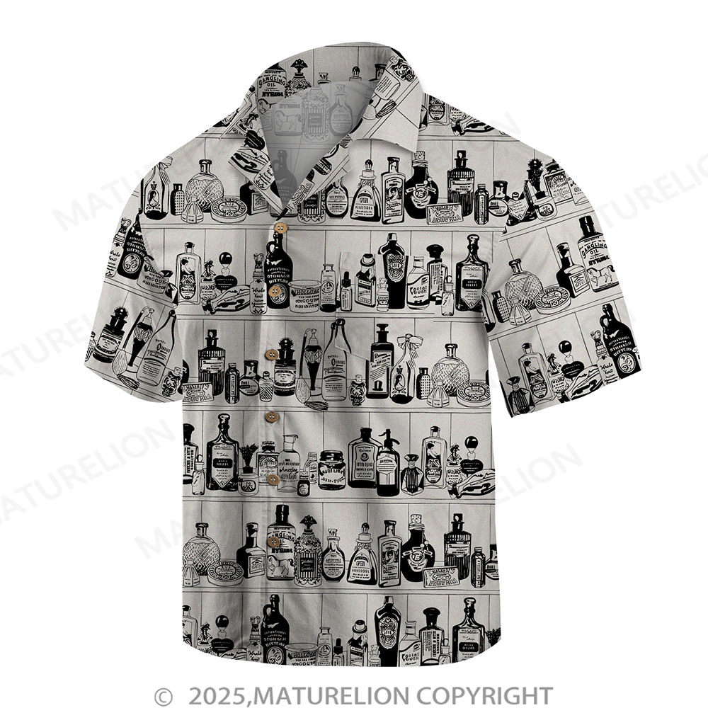 Maturelion Men's Hawaiian Shirt Island Heat Hawaiian Shirt