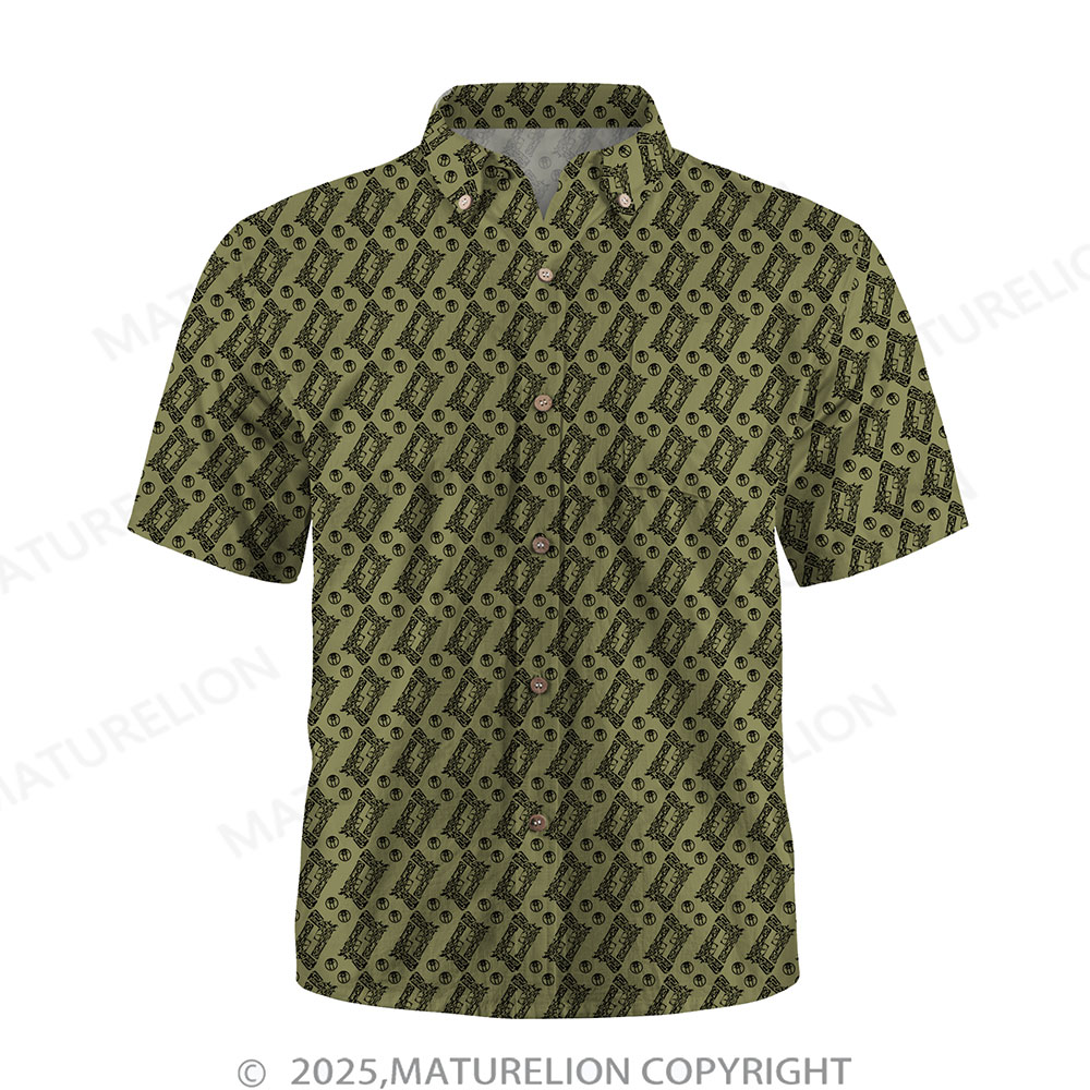 Maturelion Exotic Escape Button Up Shirt