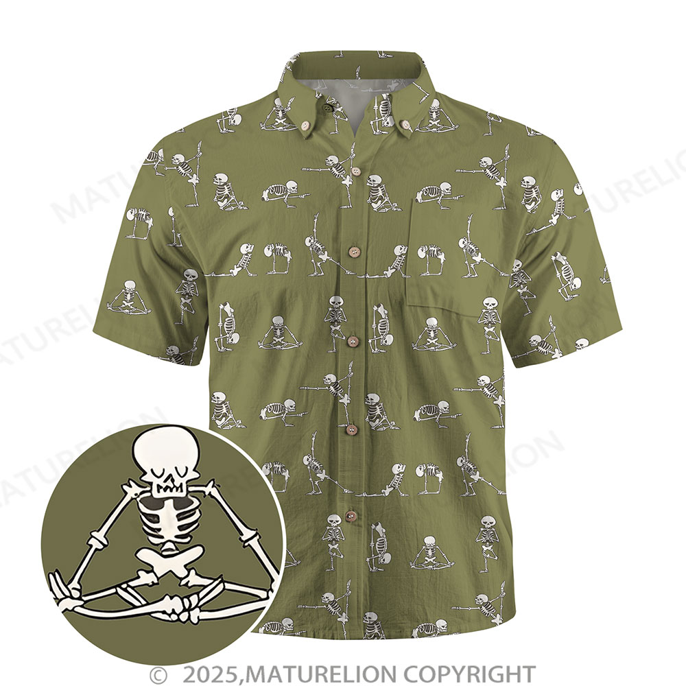 Maturelion Men's Button Pocket ShirtAloha Where Passion Meets Paradise Hawaiian Shirt