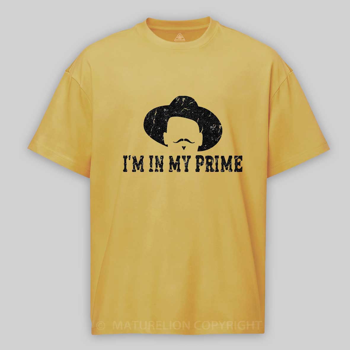 Maturelion Im In My Prime Funny Cotton T-shirt