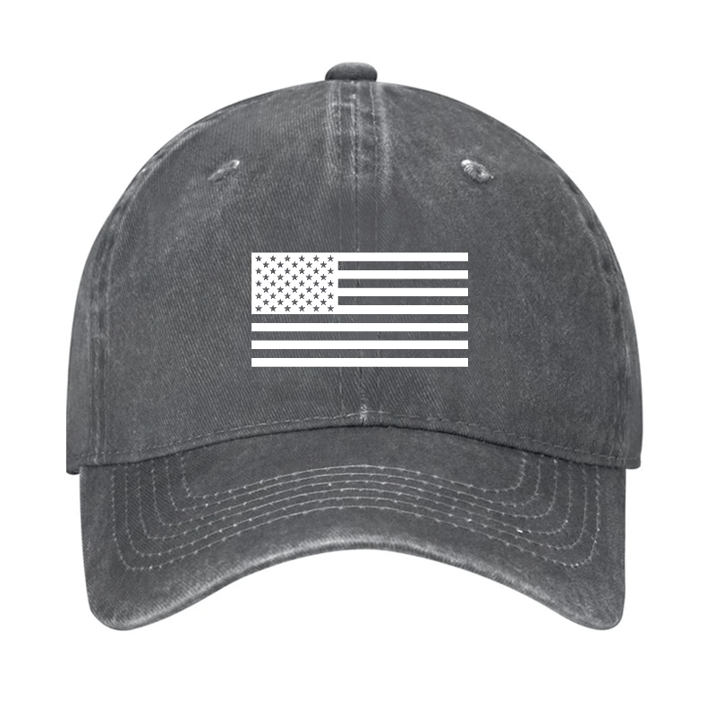 Classic American Flag Print For Men Cap-Maturelion