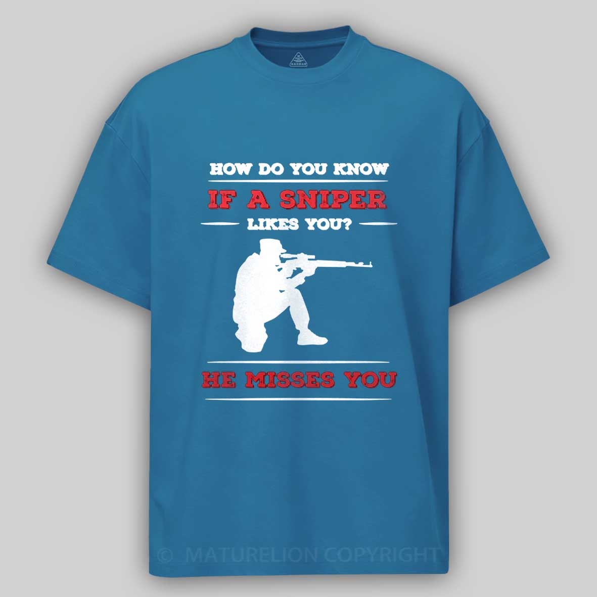 Maturelion Men's T-Shirt Shotgun Gun and Funny Shooting and Skeet Shooting Quote T-Shirt