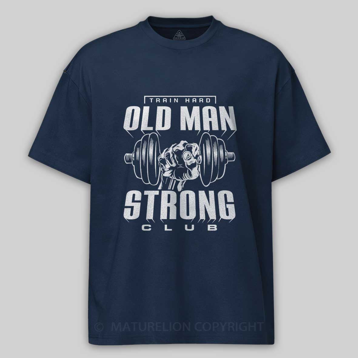 Maturelion OLD MAN STRONG Cotton T-shirt