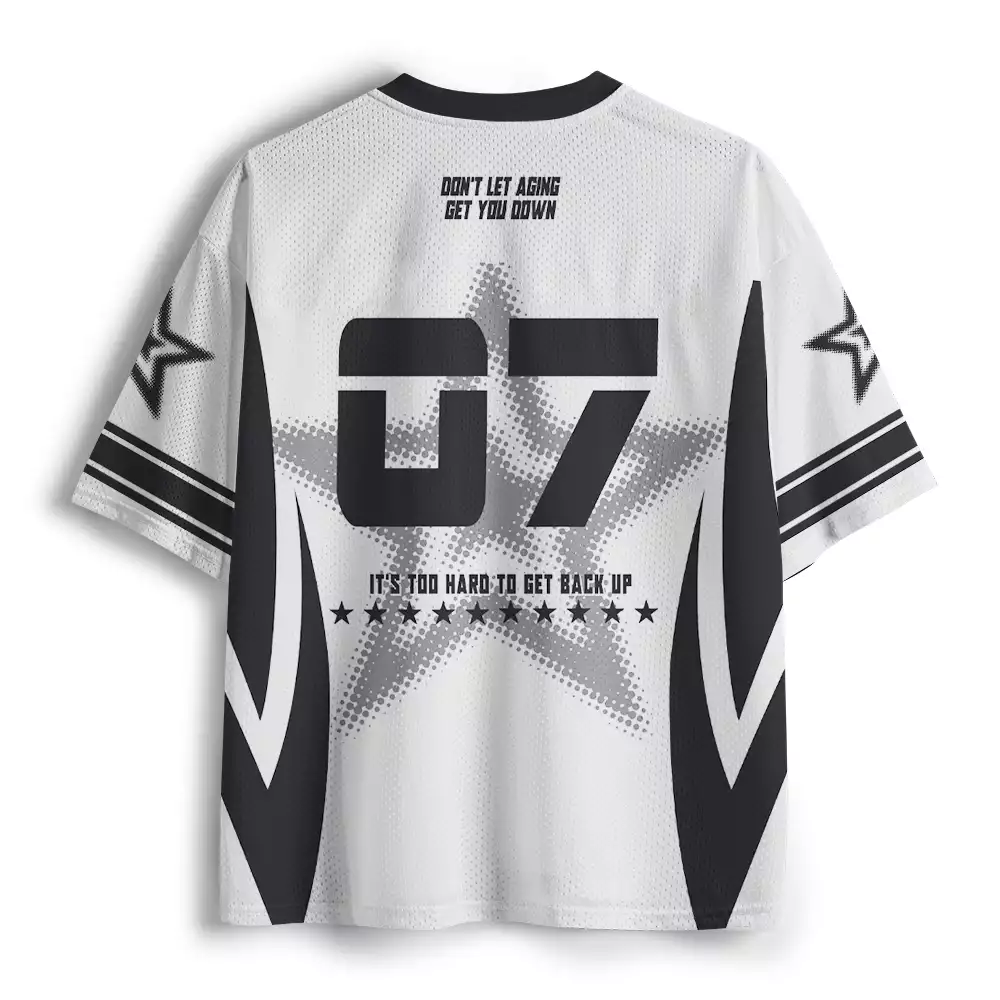 Maturelion Don't let aging get you down 1 Mesh Jersey