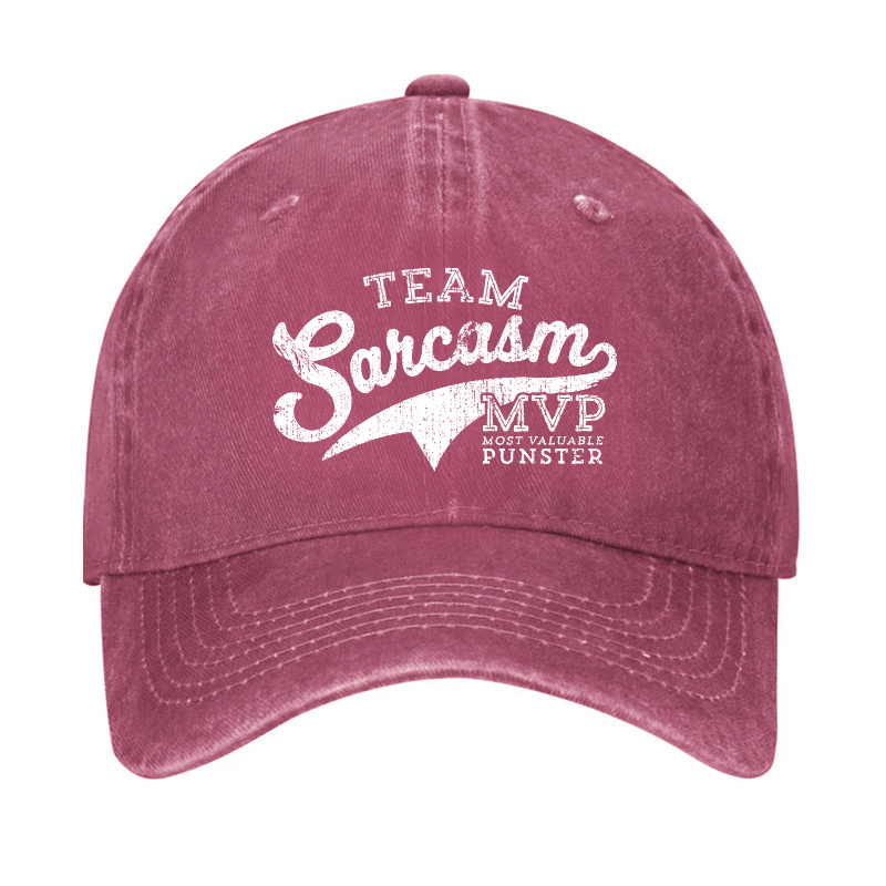 Team Sarcasm Mvp Most Valuable Punster Cap-Maturelion