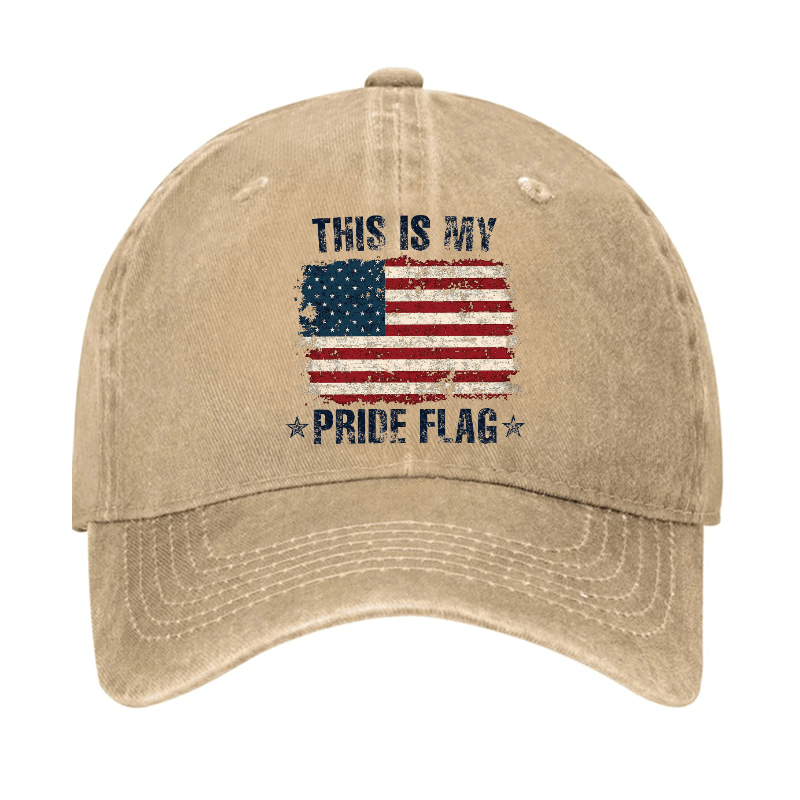 This Is My Pride Flag Print Baseball Cap-Maturelion