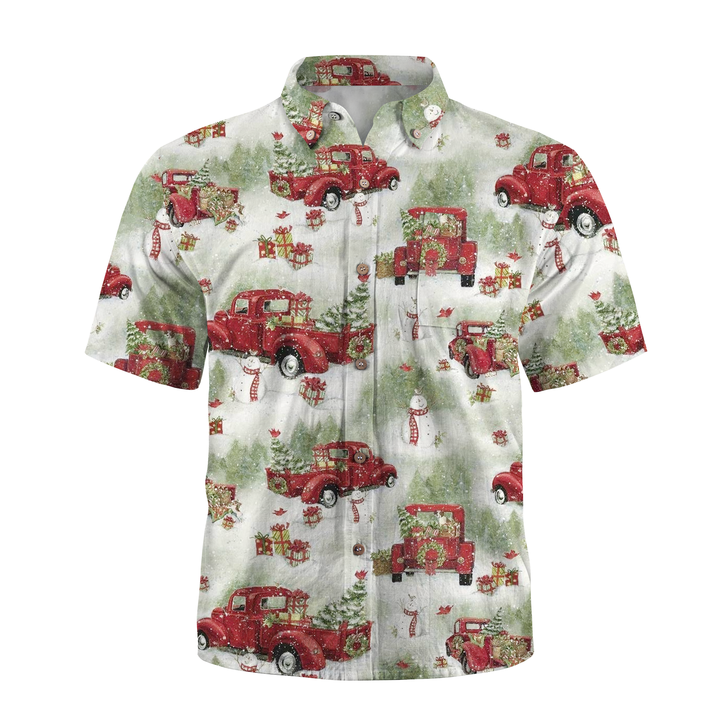 Maturelion Happy Farm Funny Hawaiian Shirt