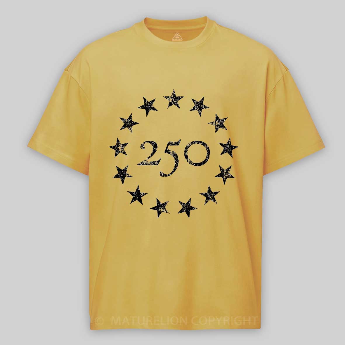 Maturelion Star America 250 Anniversary Cotton T-shirt 