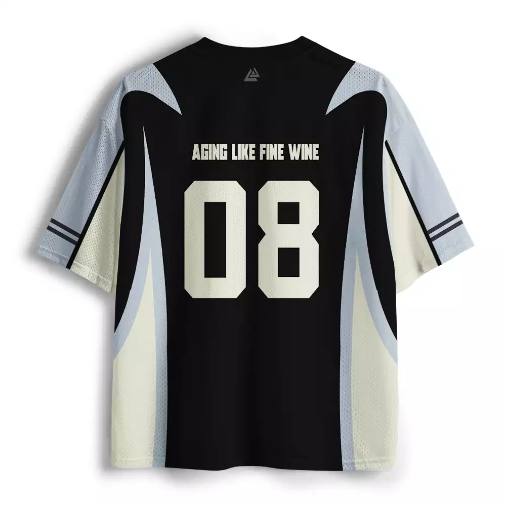 Maturelion Aging Like Fine Wine Mesh Jersey