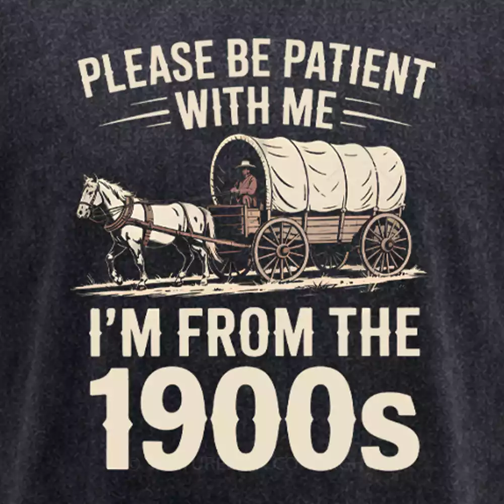 Maturelion I'm From the 1900s Washed T-shirt