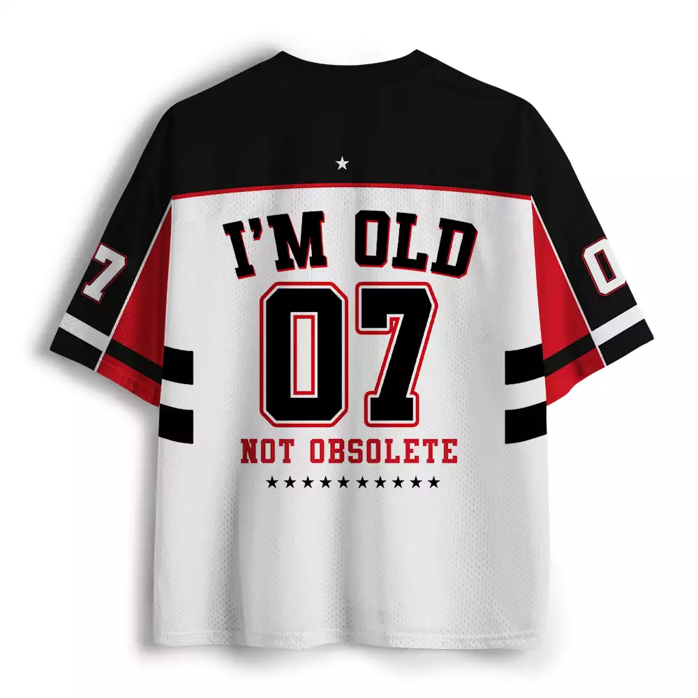 Maturelion I'm old not obsolete Mesh Jersey